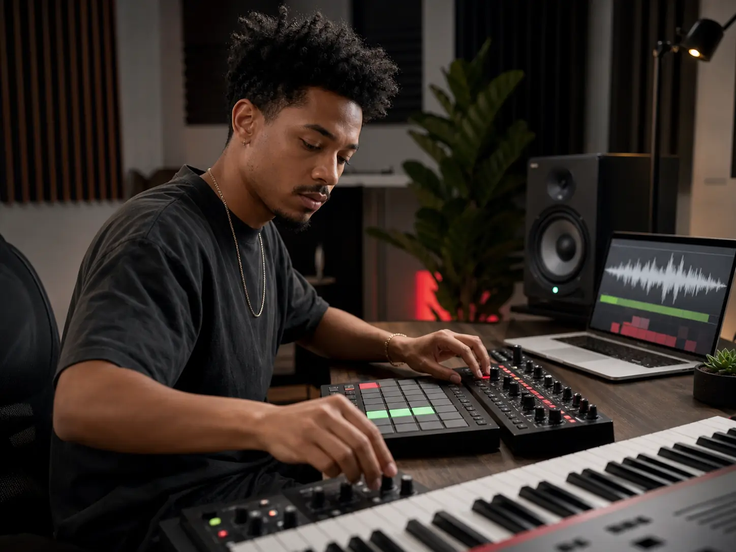 Gestalten Sie die Drums, den Groove und das Low End