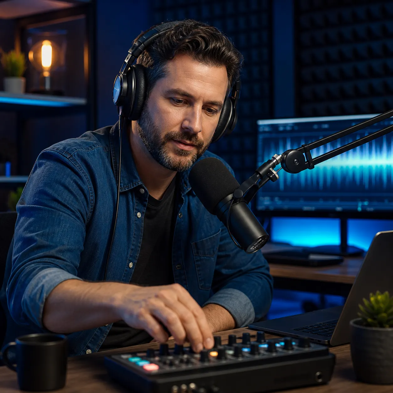 Podcaster und Show-Produzenten