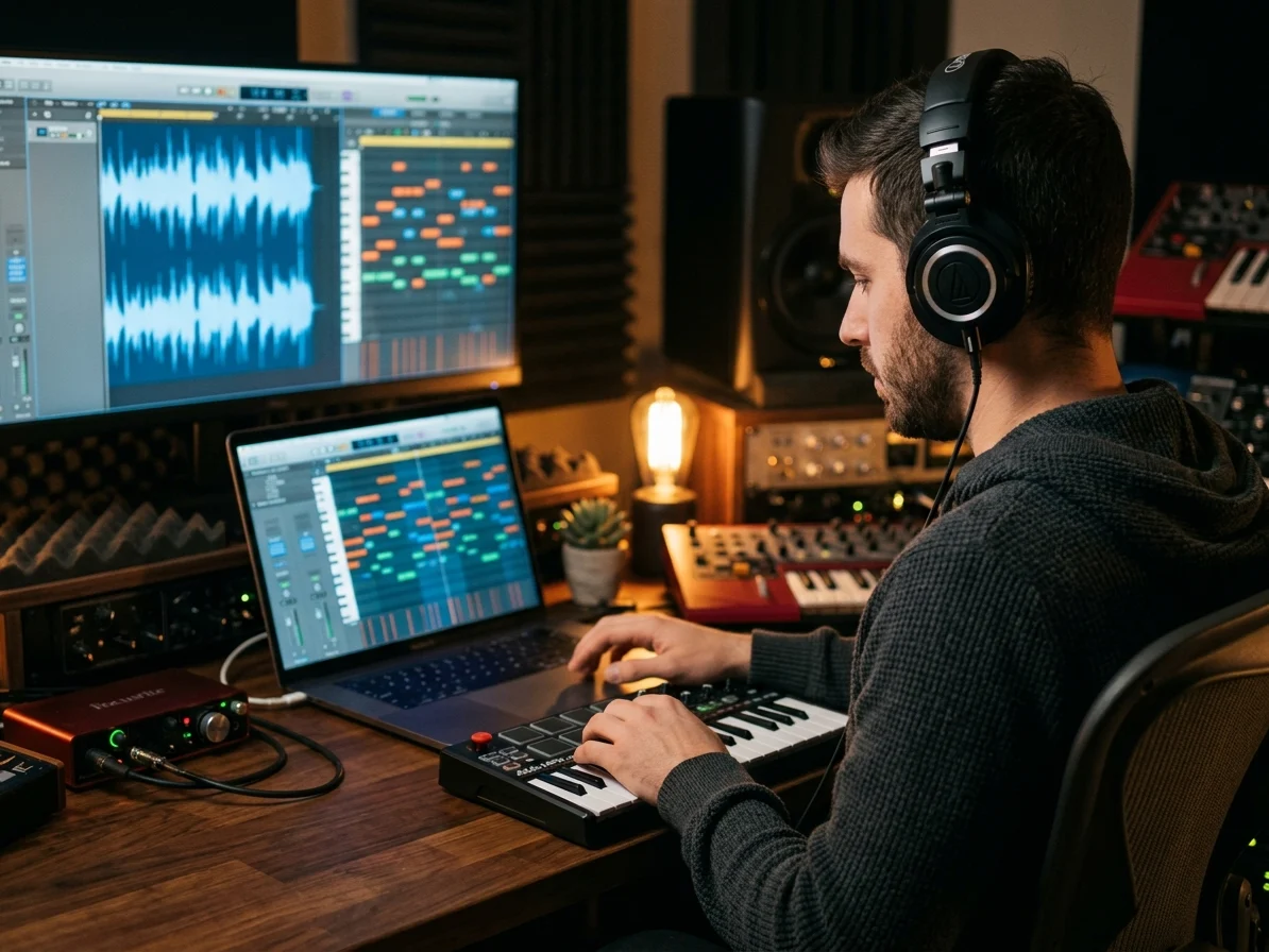 Convert audio to editable MIDI notes