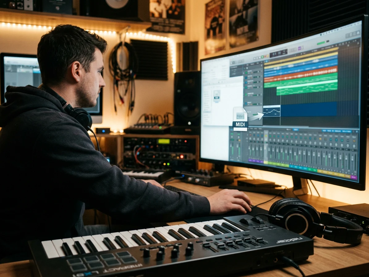 Download MIDI files for any DAW