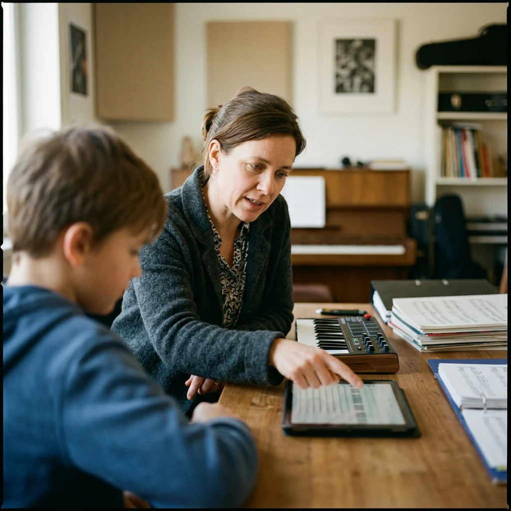 Educators and transcribers