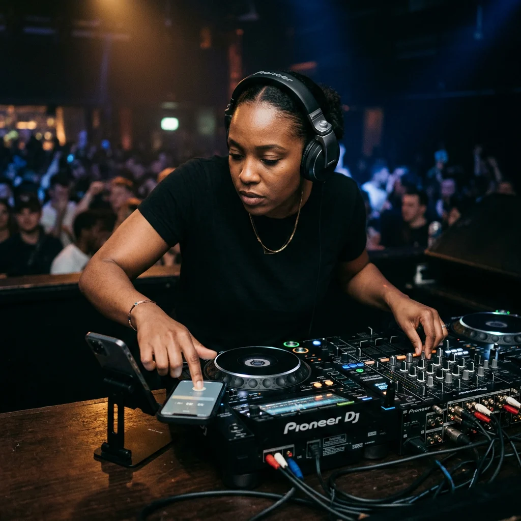DJs preparing cleaner transitions