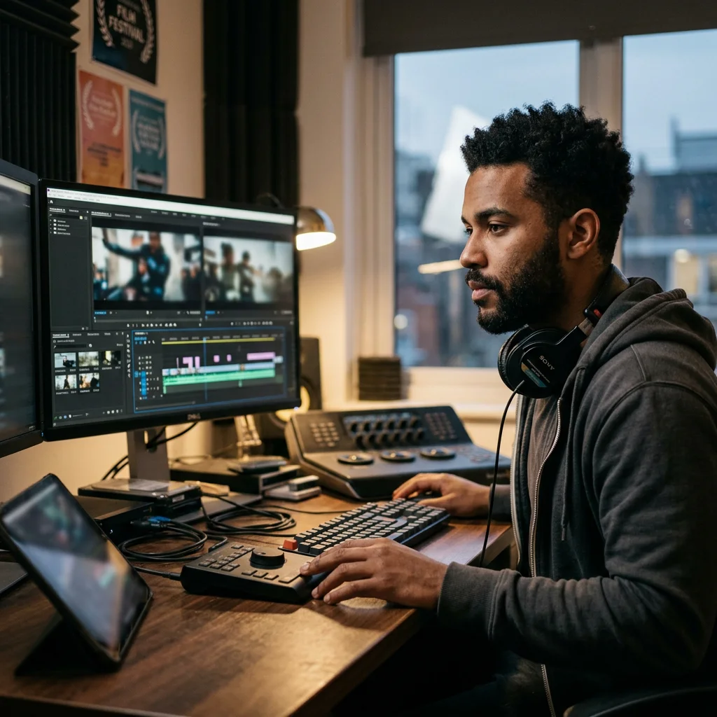 Editors syncing cuts to music