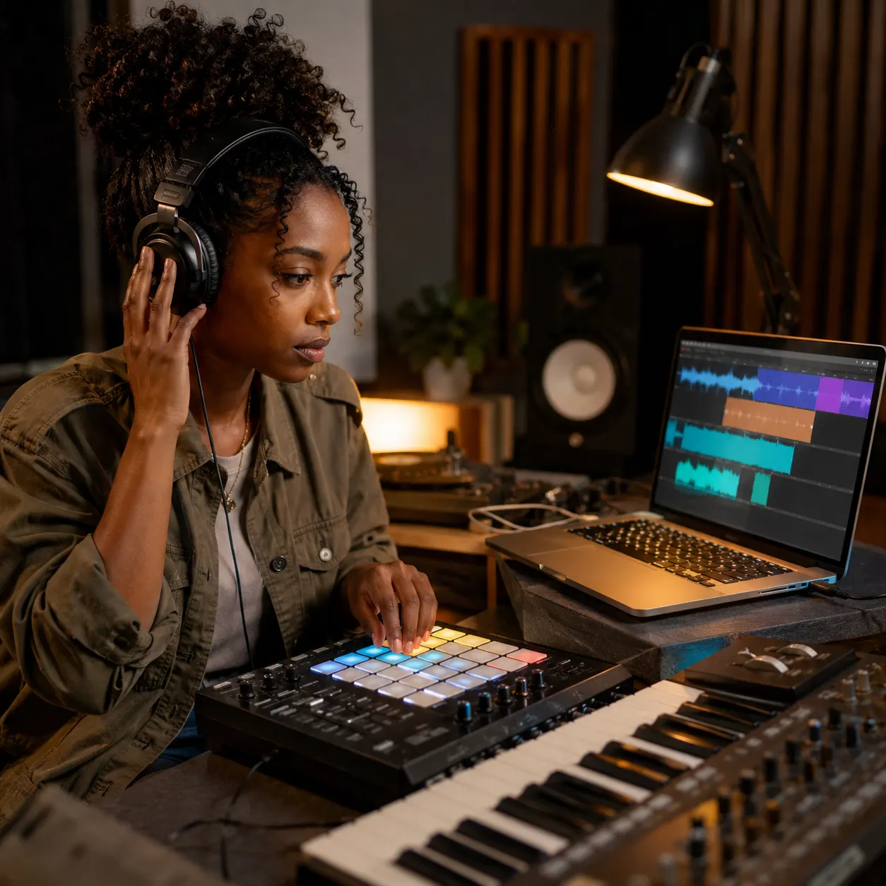 Producers matching samples and references