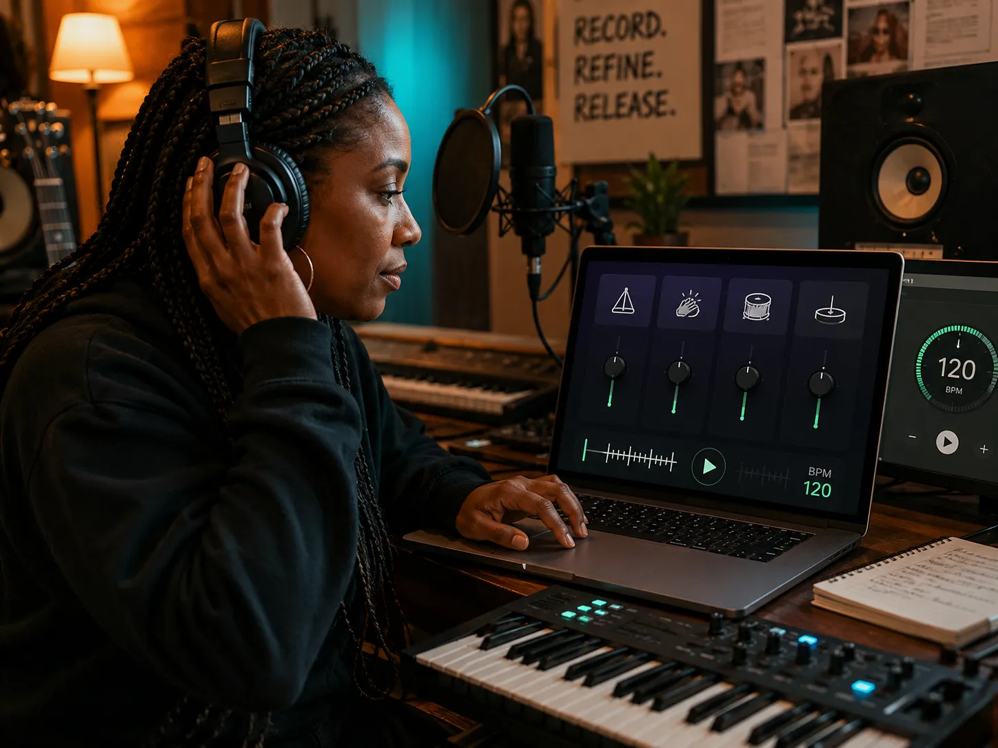 Click Sounds Fit Different Sessions