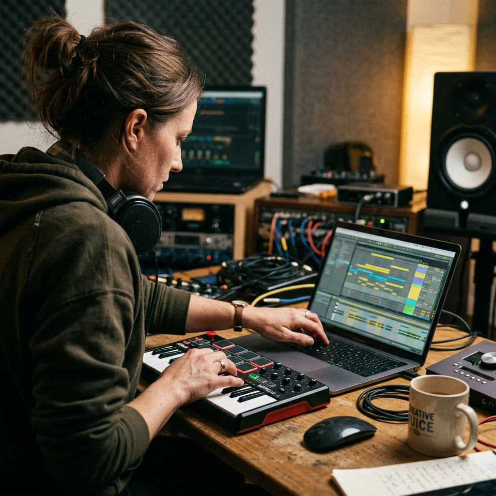 Producers fixing MIDI ideas