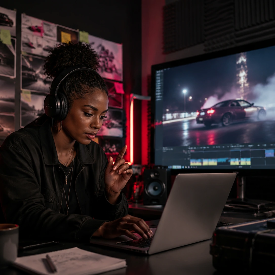 Monteurs drift et vidéos courtes